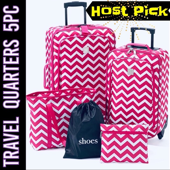 travel Quarter Handbags - 5 pc luggage set